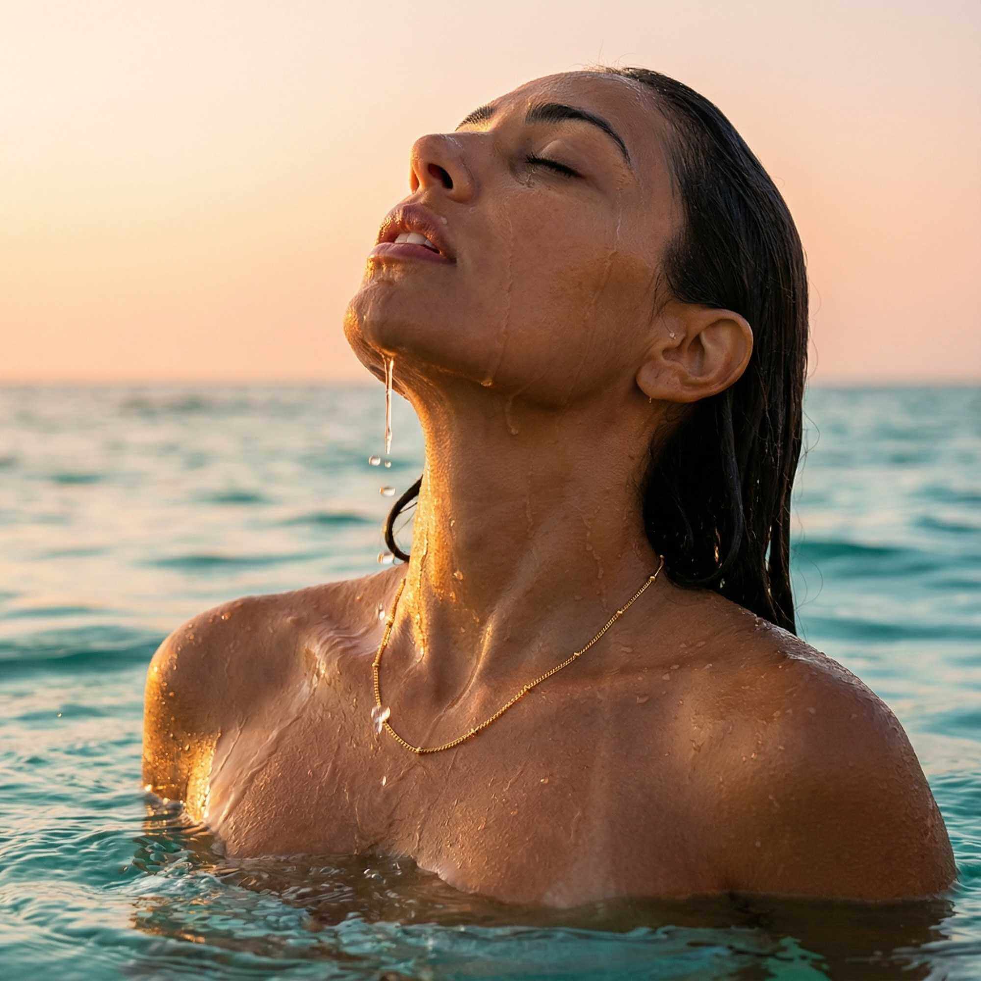 Collar Aire - Cadena Minimalista