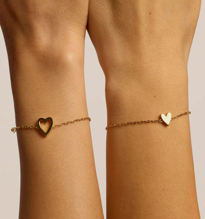 Pulseras Corazones Entrelazados